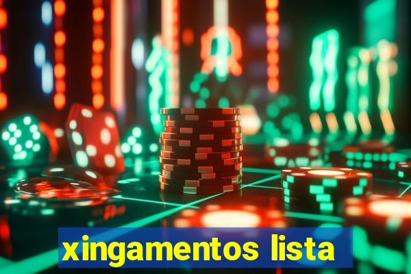 xingamentos lista